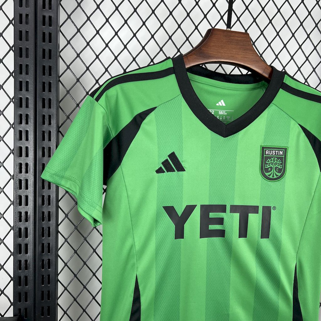 Austin FC 2025/26 Home Kids Kit