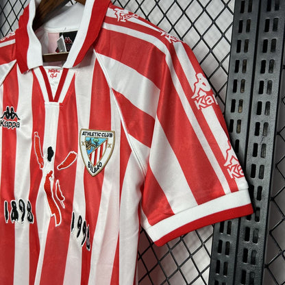 Camisa retrô do Athletic Bilbao 1997/98