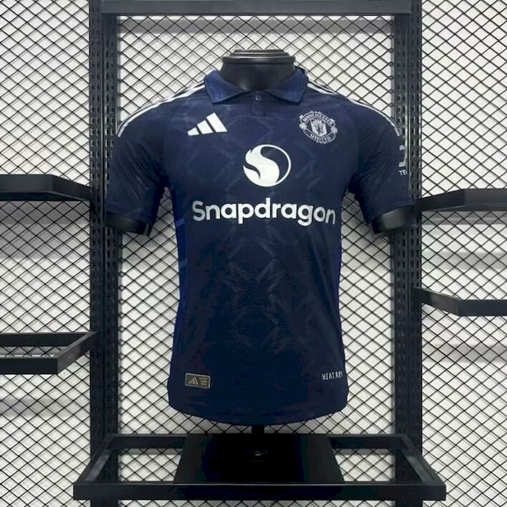 Men's Manchester United 2024/25 Away Jersey Player Version
