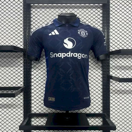 Men's Manchester United 2024/25 Away Jersey Player Version