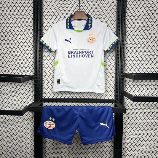Terceiro uniforme infantil do PSV Eindhoven 2024/25