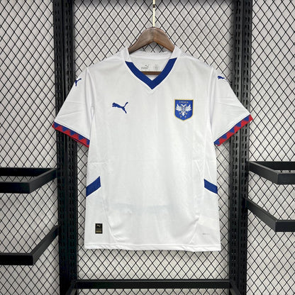 Camisa Sérvia Euro 2024/25 Away
