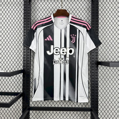 Juventus 2025/26 Home With New Sponsors Jersey
