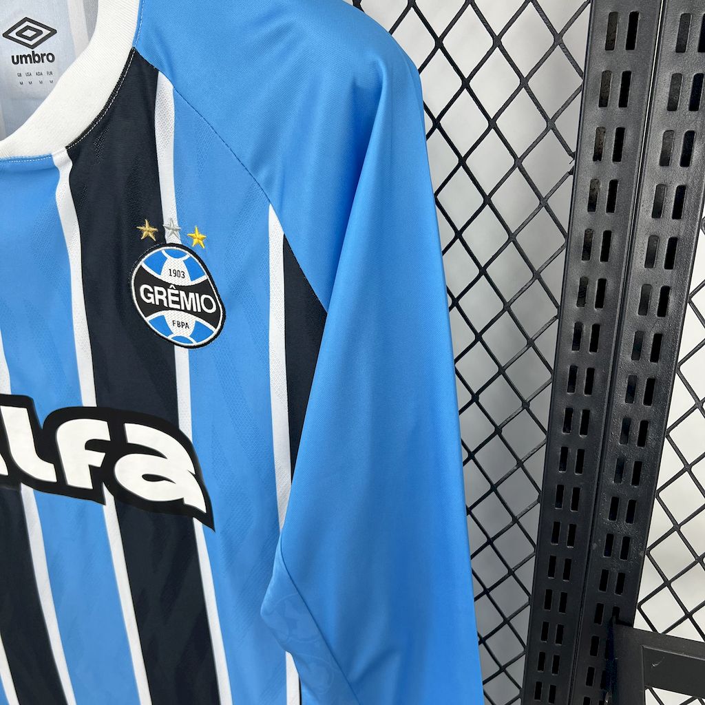 Grêmio 2025/26 Home Long Sleeves Jersey