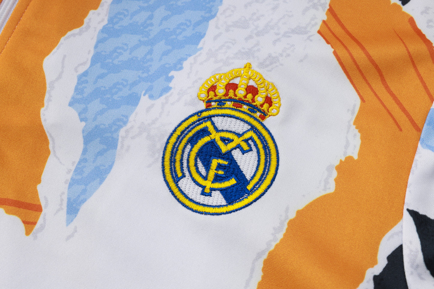Suéter e calça infantil com zíper médio Real Madrid 2024/25 815