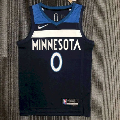 Camisa azul masculina D'Angelo Russell Team – Edição de 75º aniversário