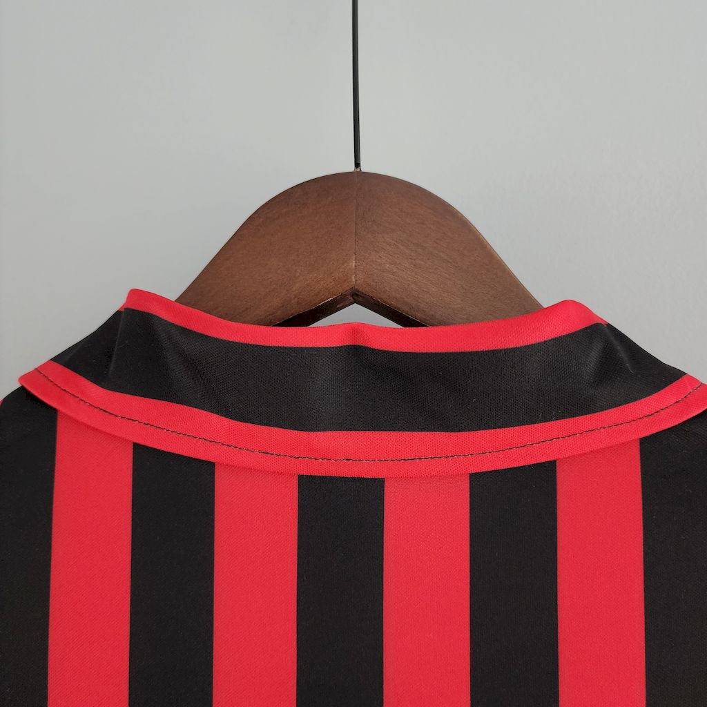 AC Milan 1999/00 Home Long Sleeves Retro Jersey