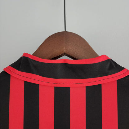 AC Milan 1999/00 Home Long Sleeves Retro Jersey