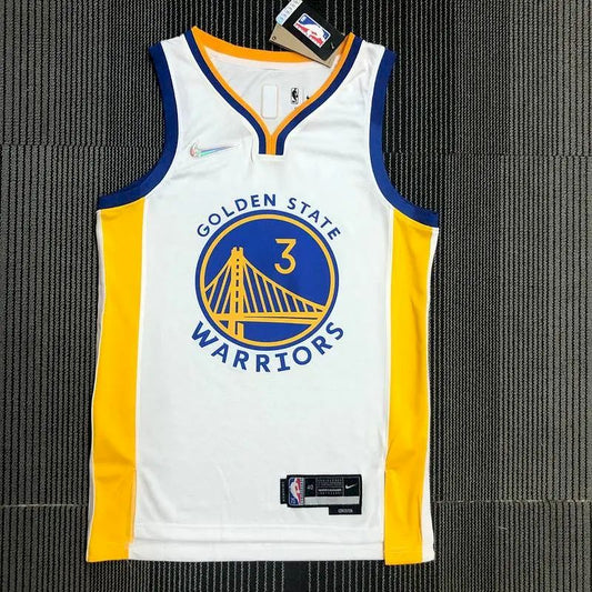 Camisa Jordan Poole Branca Masculina – Edição de 75º Aniversário