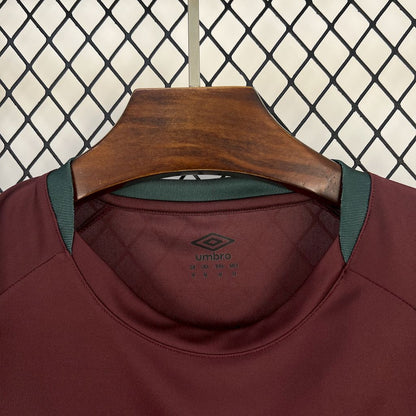 Camisa de treino pré-corrida do Fluminense 2025/26 marrom