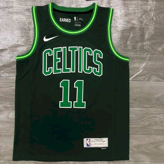 Men’s Kyrie Irving Green 2020-21 Swingman Player Version Jersey – Earned Edition