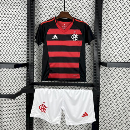 Equipamento Home Infantil do Flamengo 2025/26