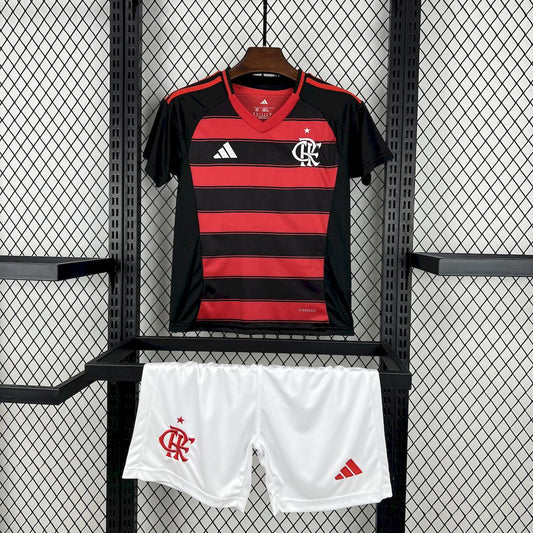 Equipamento Home Infantil do Flamengo 2025/26