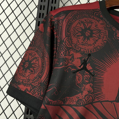 Brazil 2025/26 Jordan Black And Red Special Edition Jersey