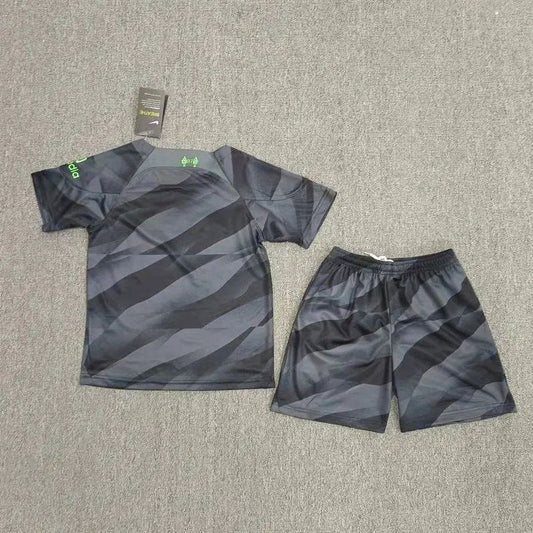 Liverpool 2023/24 Goalkeeper Kids Kit