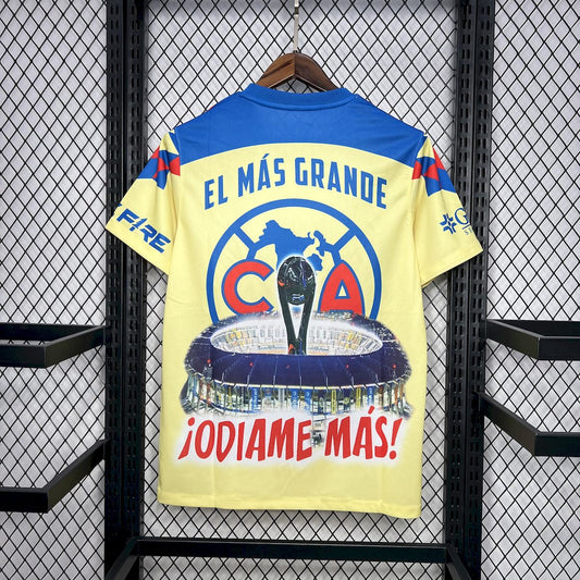 Club America 2024/25 15 Champions Yellow Commemorative Edition Jersey
