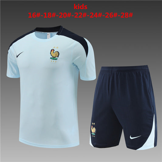 France 2024/25 Training Kids Jersey+Short 14001