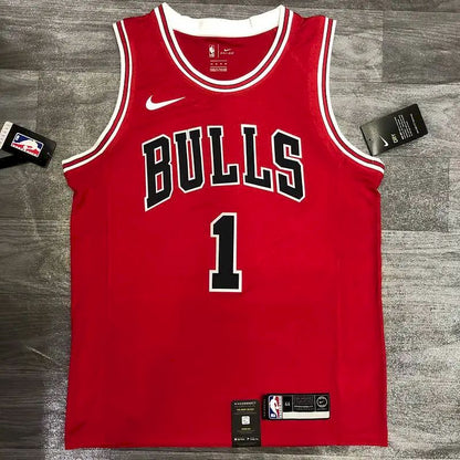Camisa Derrick Rose Masculina Vermelha Versão Jogador – Edição Clássica