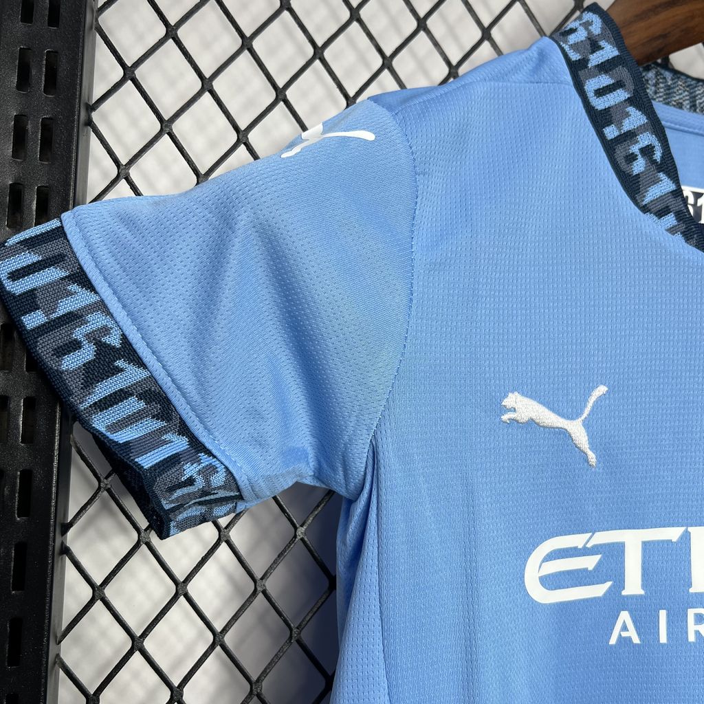 Kids Manchester City 2024/25 Home Kit
