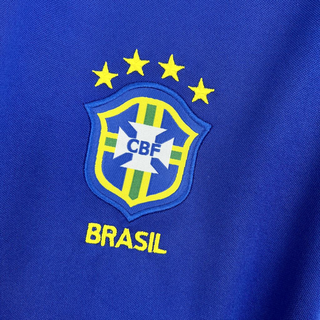 Camisa reserva retrô do Brasil 1998