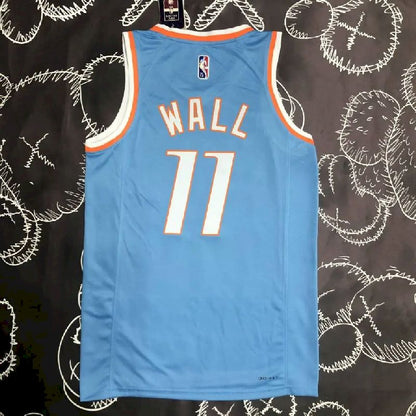 Camisa azul masculina John Wall Team – Edição City