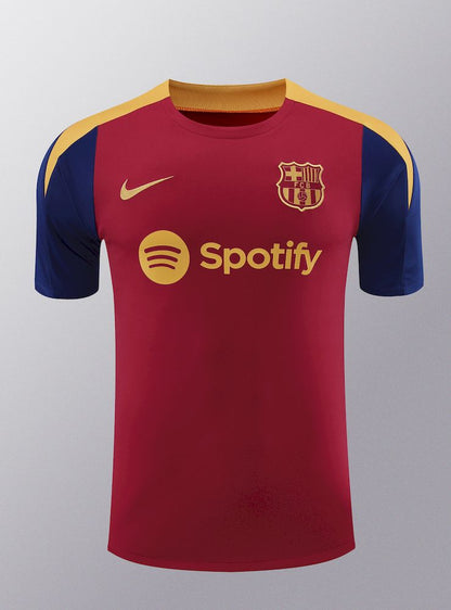 Camisa de treino adulto Barcelona 2023/24 + short 418