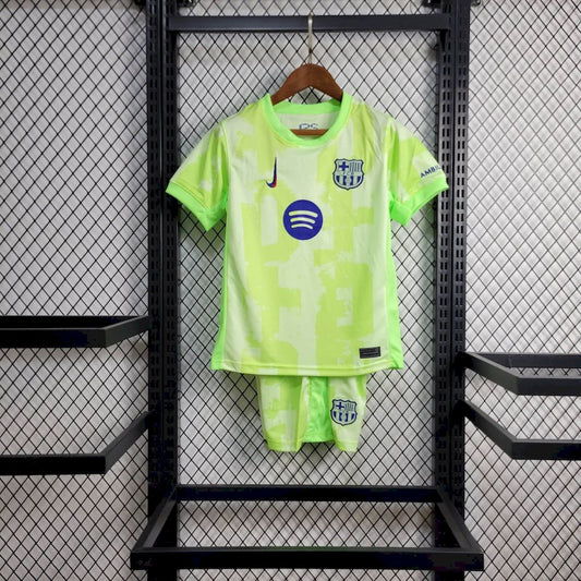 Terceiro uniforme infantil do Barcelona 2024/25