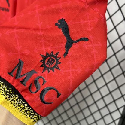 Ac Milan 2025/26 Co Branded Red Edition Kids Kit
