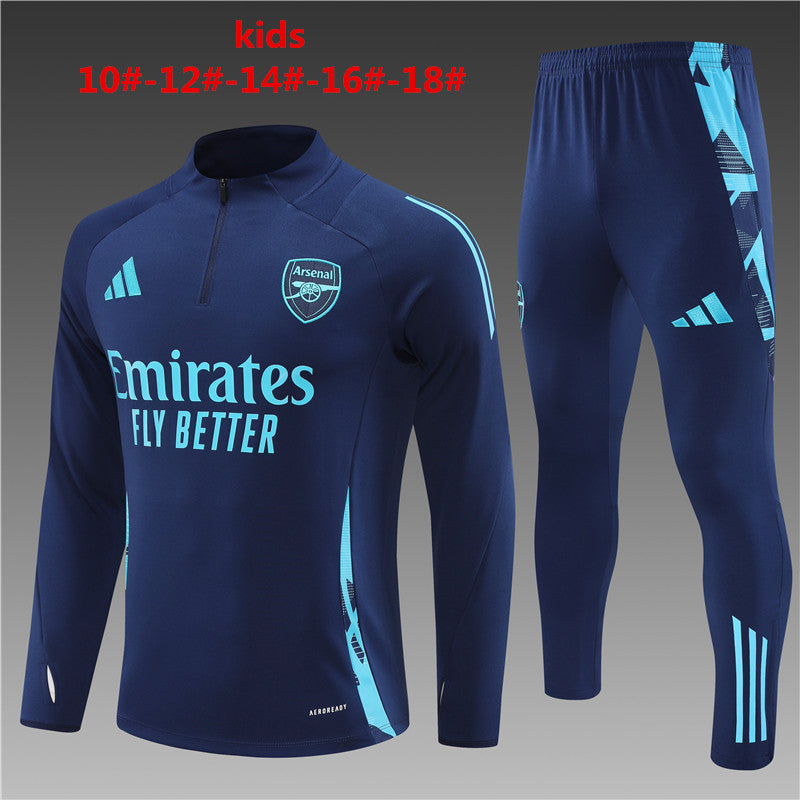 Suéter e calça infantil com zíper Arsenal 2023/24 14001