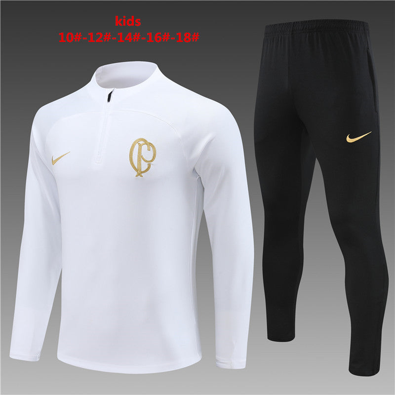 Suéter e calça infantil Corinthians 2023/24 com zíper 14001
