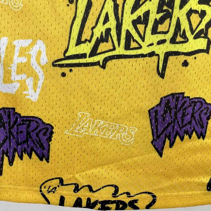Camisa Masculina M&amp;N Shaquille O'Neal Retro Amarela 1996/97