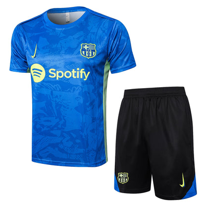 Camisa de treino adulto Barcelona 2025/26 + short 815