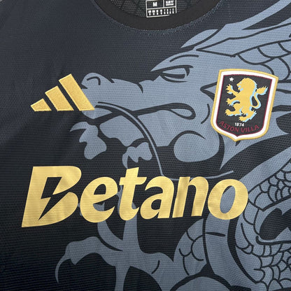 Camisa reserva do Aston Villa 2025/26