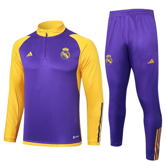 Suéter e calça adulto com zíper médio Real Madrid 2023/24 815