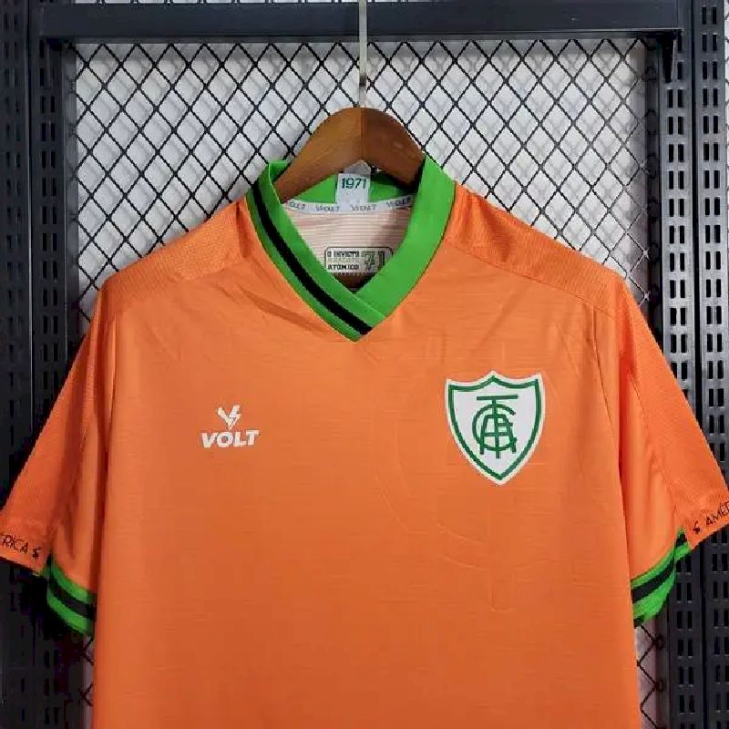 Men's América Mineiro 2022-23 Orange Jersey