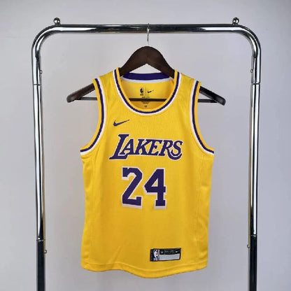 Camisa amarela do time juvenil Kobe Bryant