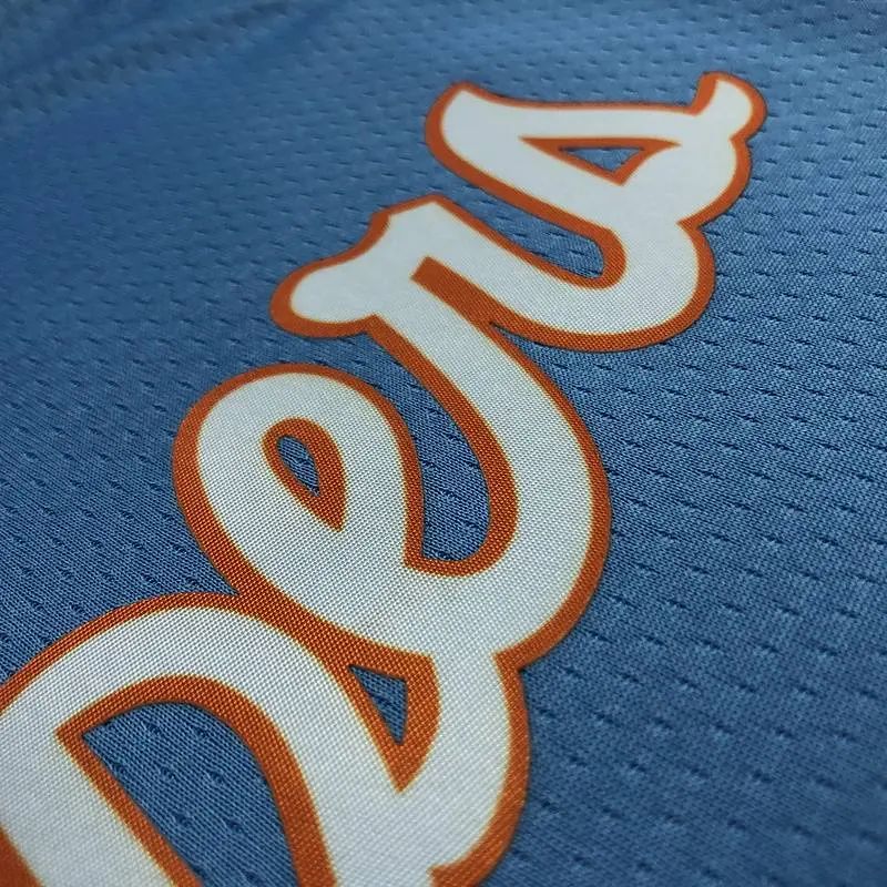 Camisa Paul George Azul Masculina do Time – Edição City do 75º Aniversário