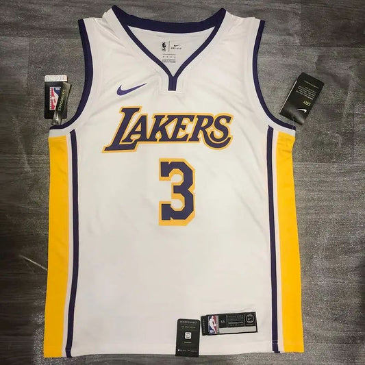 Camisa Anthony Davis Masculina Branca Versão Jogador – Edição Clássica Retro