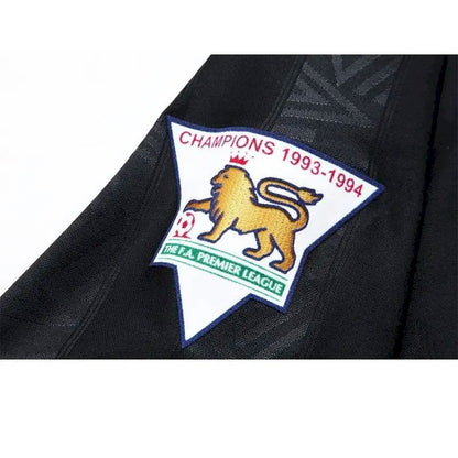 Camisa retrô de mangas compridas reserva do Manchester United 1993/95