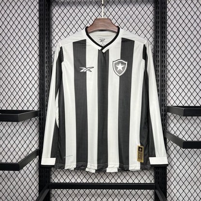 Men's Botafogo 2024/25 Home Long Sleeve Jersey