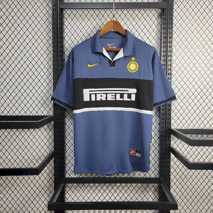 Camisa retrô reserva do Inter de Milão 1998/99