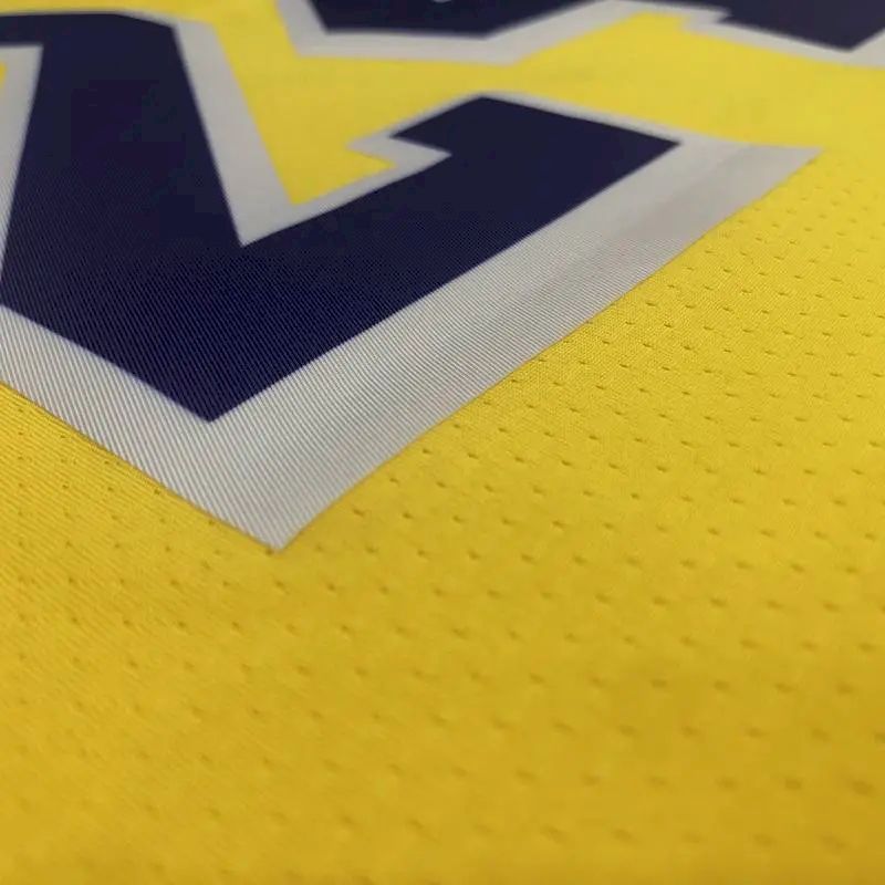 Camisa amarela masculina Kobe Bryant versão jogador – Edição clássica retrô