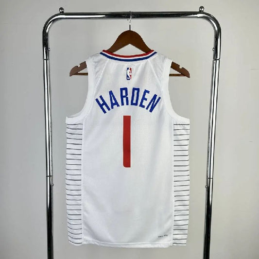 Men’s 2023 James harden White Home Team Jersey