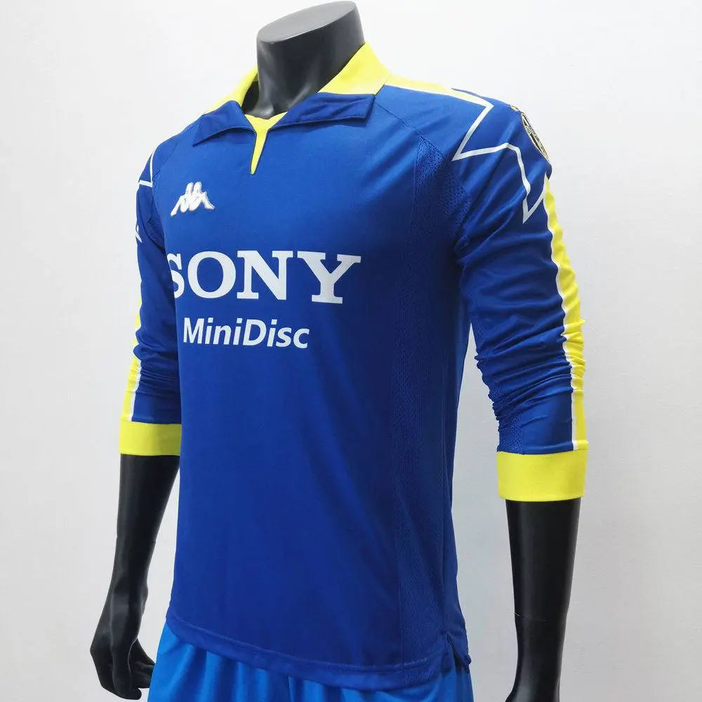 Camisa retrô de mangas compridas Juventus 1997/98 Third