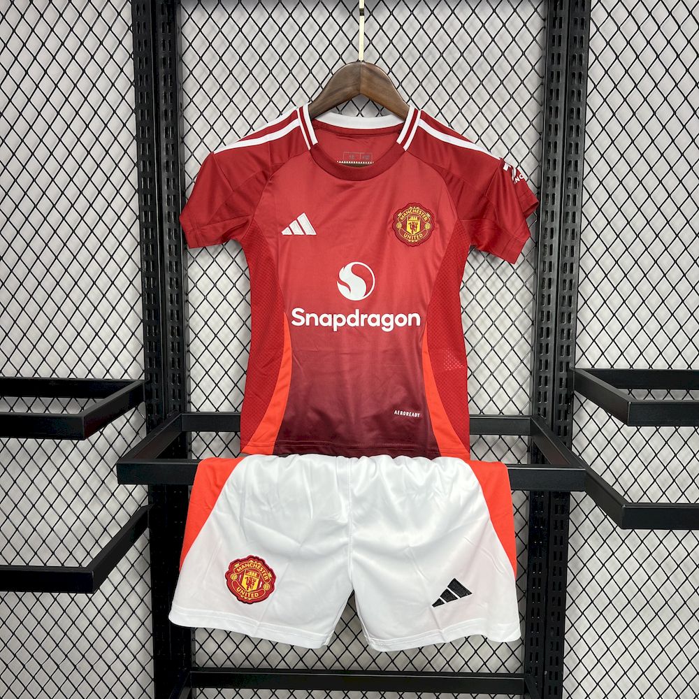 Kids Manchester United 2024/25 Home Kit