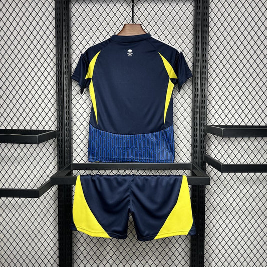 Al Nassr 2024/25 Away Kids Kit