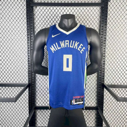 Camisa Damian Lillard Azul Masculina 2023 – Edição City