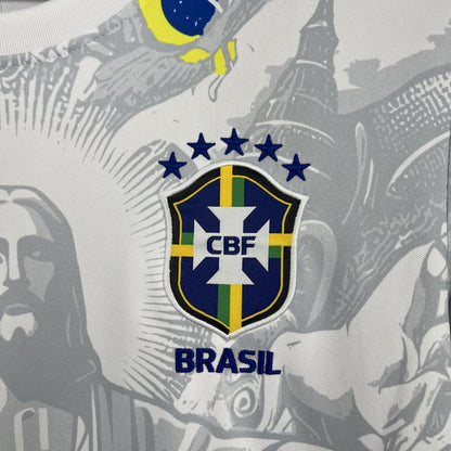 Brazil 2024/25 Special Edition White Jersey