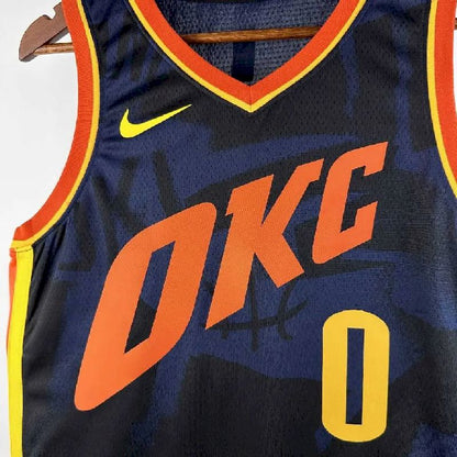 Oklahoma City Thunder 2024/25 Edição da Cidade WESTBROOK#0