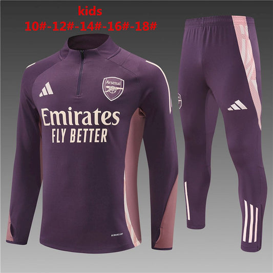 Arsenal 2024/25 Half-Zip Kids Sweater+ Pant 14001